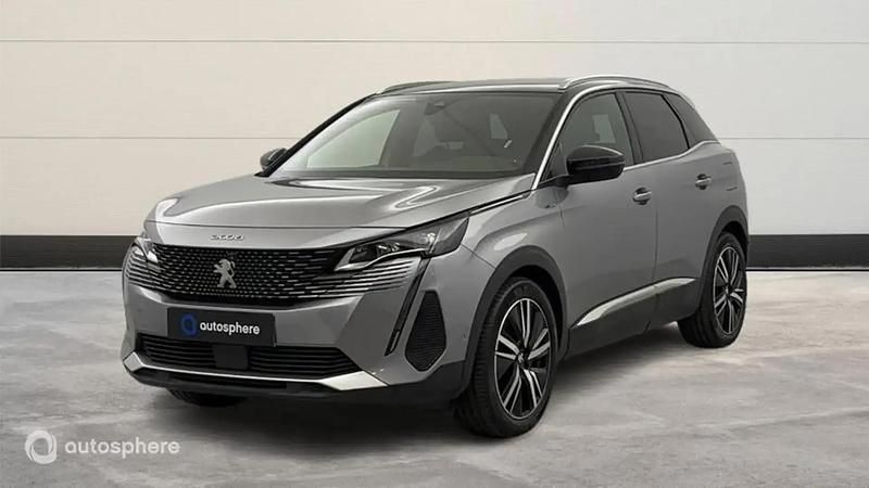 Gris Utilisé 2022 Peugeot 3008 GT SUV | 26 299 € (Prix juste) - Image 1/4