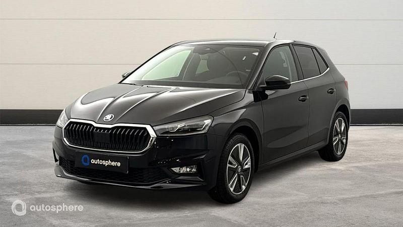 Noir Utilisé 2022 Skoda Fabia Style Berline | 18 699 € (Prix juste) - Image 1/4