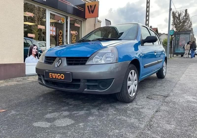 Bleu Occasion 2007 Renault Clio II Authentique Berline | 3 990 € (Prix juste) - Image 1/4