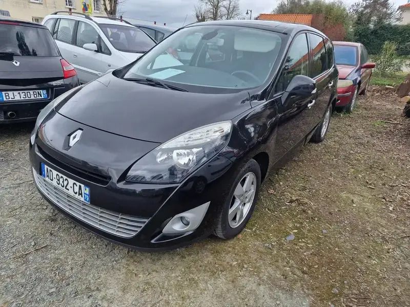 Noir Utilisé 2009 Renault Grand Scénic III Dynamique Monospace | 4 999 € - Image 1/4