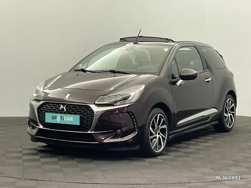 Violet Utilisé 2017 DS Automobiles DS3 Sport Chic Cabriolet | 9 980 € (Prix juste) - Image 1/4