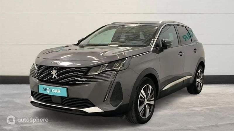 Gris Utilisé 2022 Peugeot 3008 S SUV | 19 699 € (Prix juste) - Image 1/4