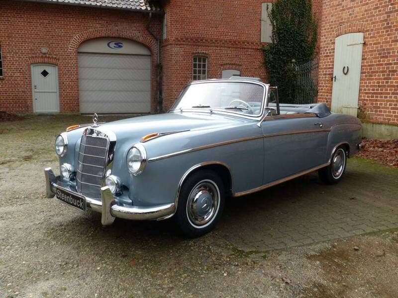 Bleu Utilisé 1958 Mercedes 220 Cabriolet | 159 000 € - Image 1/4