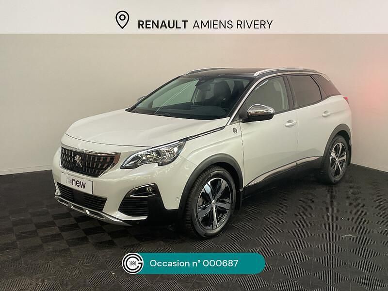 Blanc Utilisé 2019 Peugeot 3008 Crossway SUV | 14 990 € (Prix juste) - Image 1/4
