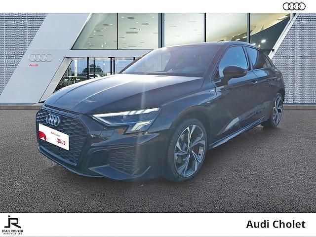 Noir mythe métallisé Occasion 2023 Audi A3 S-Line | 28 990 € (Bon prix) - Image 1/4