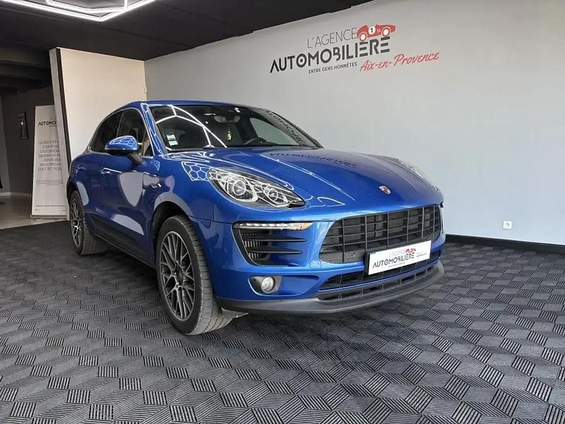 Bleu Utilisé 2017 Porsche Macan S SUV | 39 990 € (Bon prix) - Image 1/4