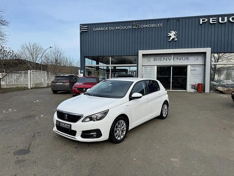Blanc Utilisé 2020 Peugeot 308 Style Berline | 10 990 € (Super prix) - Image 1/4