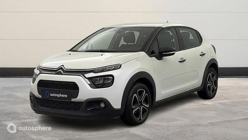 Blanc Utilisé 2022 Citroën C3 PureTech Citadine | 10 499 € (Prix juste) - Image 1/4