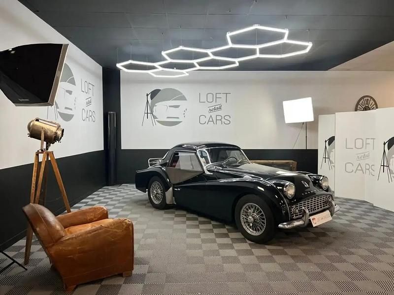 Occasion Triumph TR3 101 ch (74 kW) 1962 Noir Cabriolet