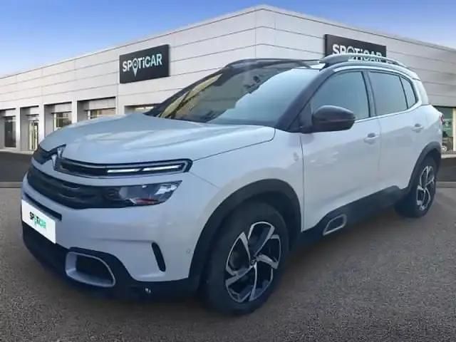 Blanc nacré Utilisé 2021 Citroën C5 Aircross SUV | 17 999 € (Bon prix) - Image 1/4