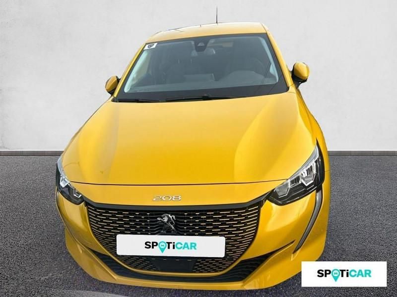Occasion Peugeot e-208 Allure 100 kW (136 ch) 2021 Jaune Citadine