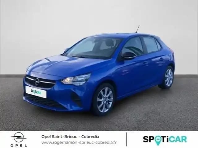 Bleu voltaik métallisé Occasion 2022 Opel Corsa Edition Berline | 10 890 € (Prix juste) - Image 1/4