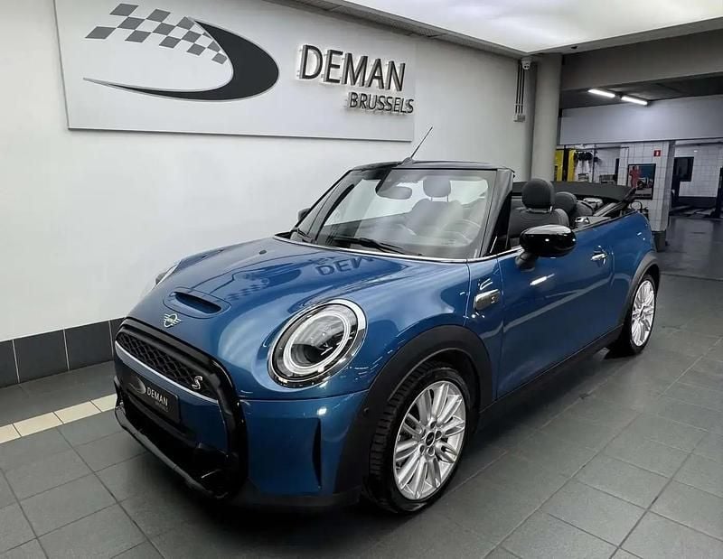 Bleu Utilisé 2021 Mini Cooper S Cabriolet Cabriolet | 29 450 € (Prix juste) - Image 1/4