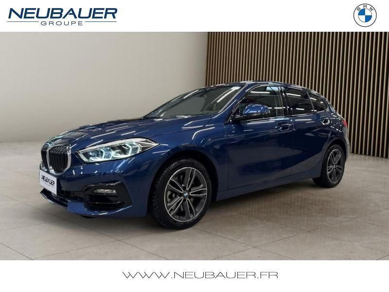 Phytonicblau métallisé Utilisé 2022 BMW 120 Sport Line Citadine | 33 990 € (Prix juste) - Image 1/4