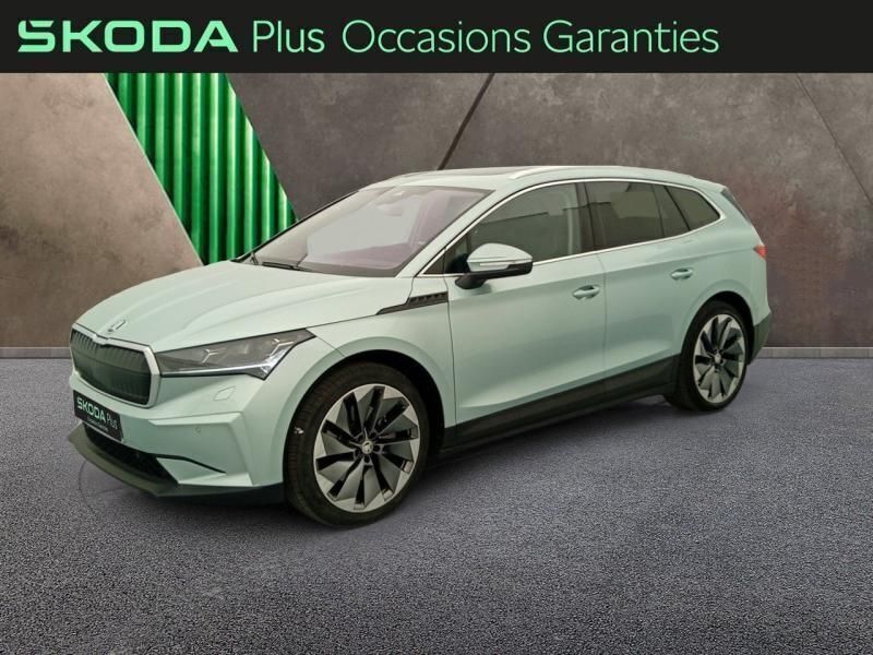 Gris arctic métallisée Utilisé 2022 Skoda Enyaq iV SUV | 38 900 € (Prix juste) - Image 1/4