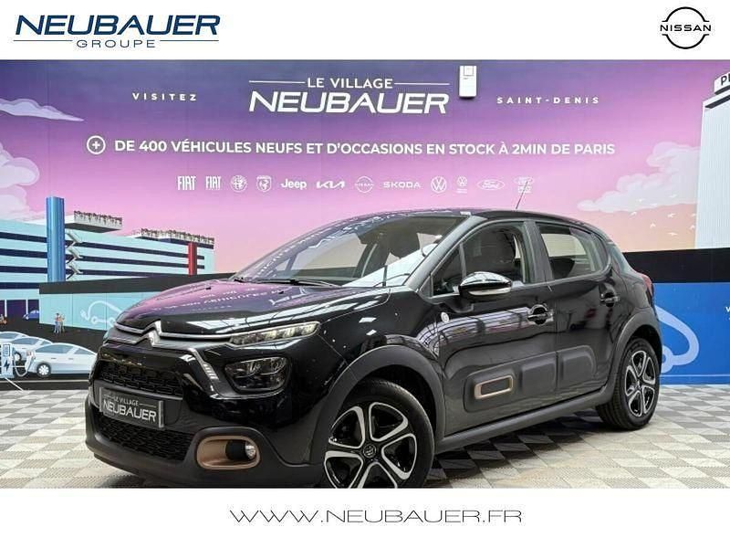 Noir perla nera (n) Utilisé 2023 Citroën C3 PureTech Berline | 10 690 € - Image 1/4