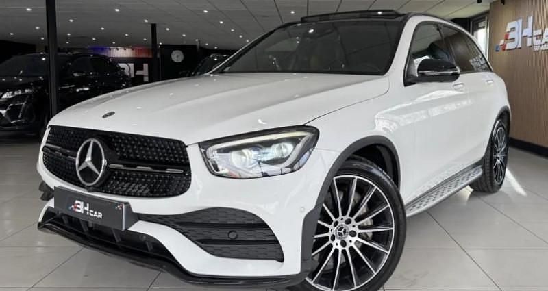 Noir Occasion 2020 Mercedes GLC300 AMG line SUV | 34 990 € (Super prix) - Image 1/4