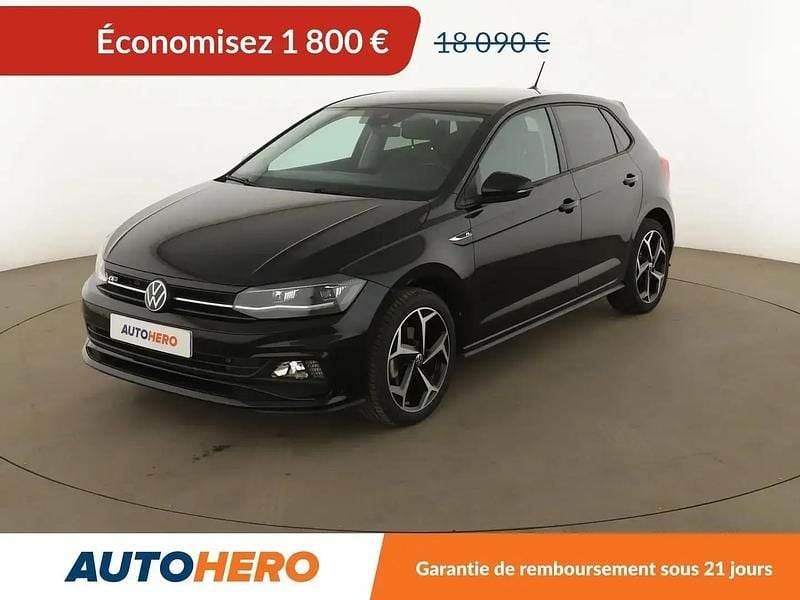Noir Occasion 2020 VW Polo R-line Citadine | 16 290 € (Bon prix) - Image 1/2