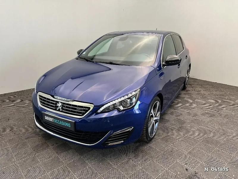 Bleu Utilisé 2016 Peugeot 308 GT | 16 990 € (Prix juste) - Image 1/4