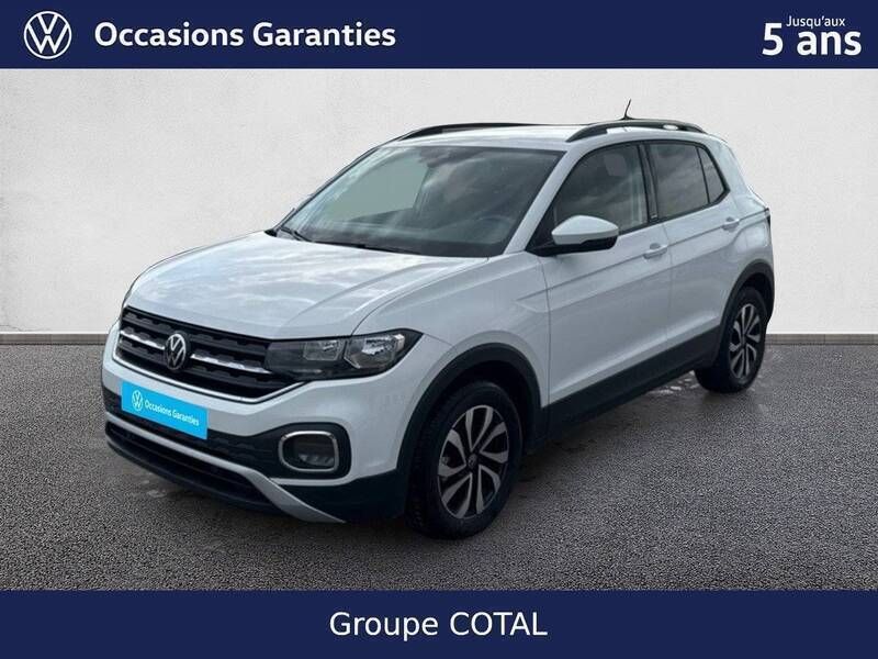 Blanc Utilisé 2021 VW T-Cross LOUNGE SUV | 19 900 € (Prix assez cher) - Image 1/4
