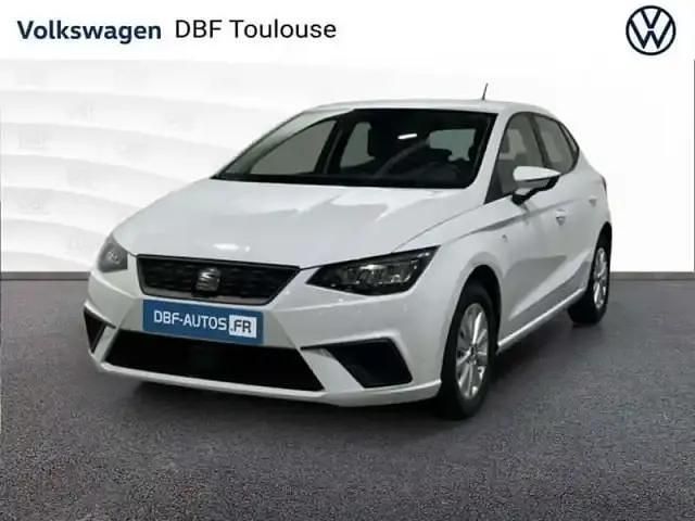 Blanc Utilisé 2022 Seat Ibiza Style Berline | 15 489 € (Prix juste) - Image 1/4