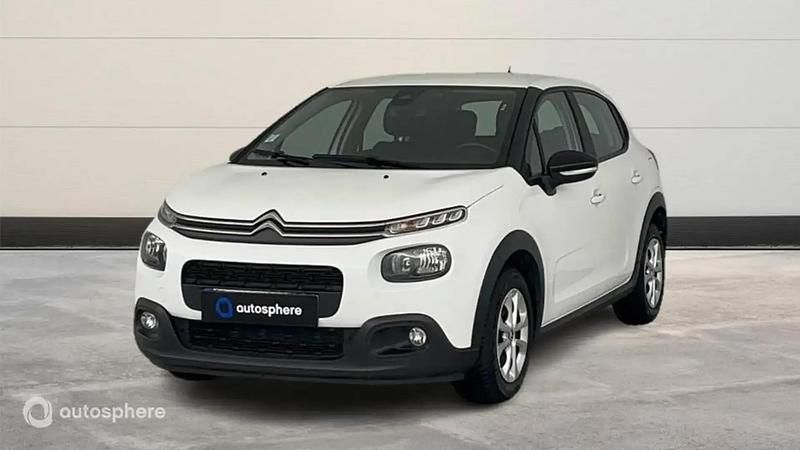 Blanc Utilisé 2019 Citroën C3 Business Class Citadine | 11 199 € (Prix juste) - Image 1/4