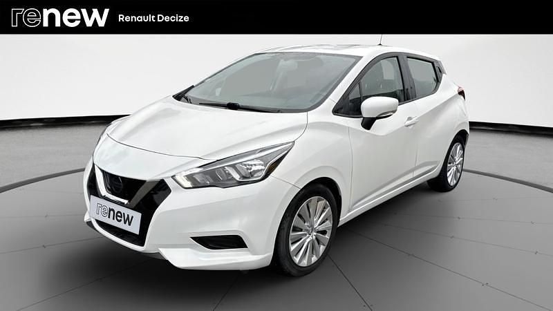 Blanc Utilisé 2020 Nissan Micra Acenta Citadine | 11 990 € (Prix assez cher) - Image 1/4