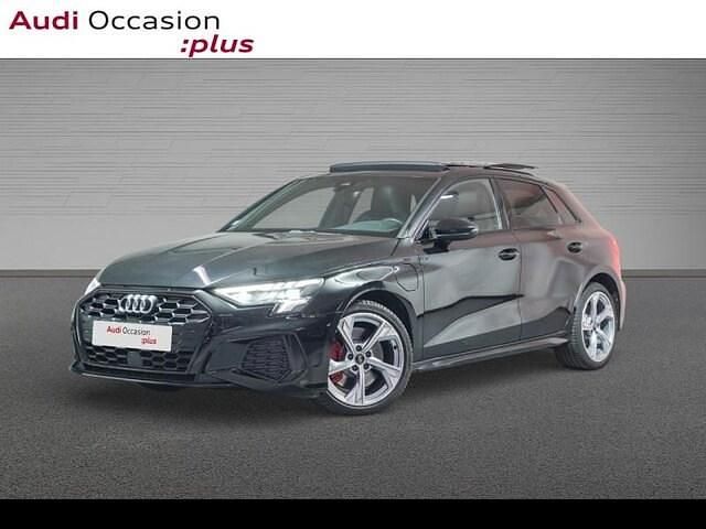 Noir mythic métallisé Occasion 2021 Audi A3 Sportback e-tron Competition Citadine | 32 900 € (Prix cher) - Image 1/4