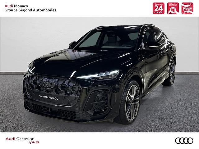 Nouvelle Audi Q5 Sportback Design 252 ch (185 kW) 2025 Noir mythique métallisé SUV
