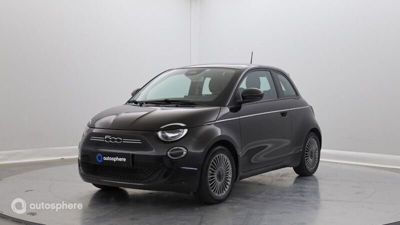 Noir Utilisé 2021 Fiat 500e Berline | 14 699 € (Bon prix) - Image 1/4