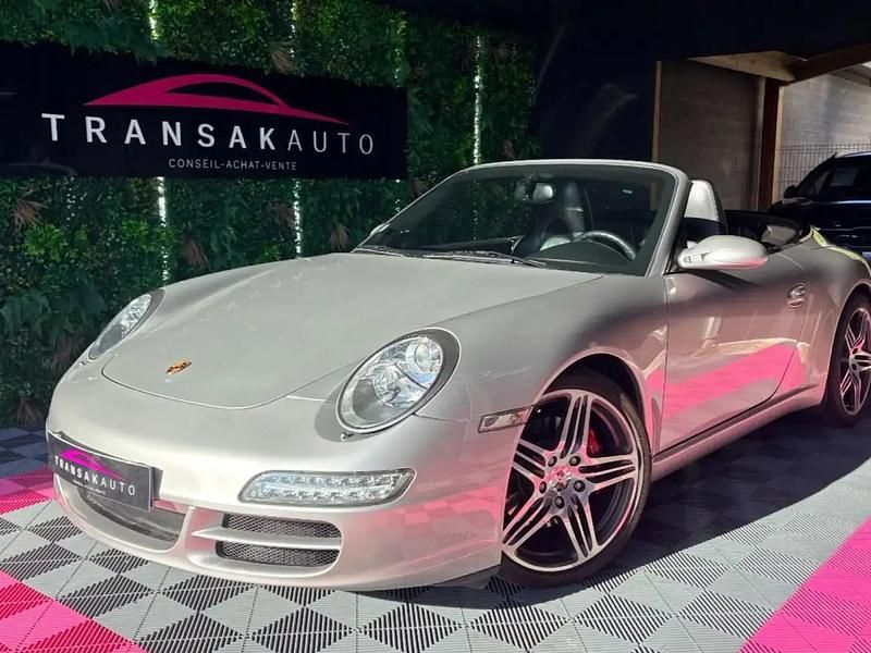 Gris Occasion 2007 Porsche 911 Carrera Cabriolet Cabriolet | 61 990 € - Image 1/4