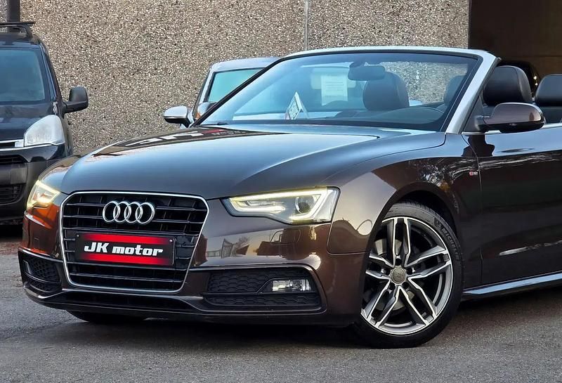 Occasion Audi A5 Cabriolet S-Line 190 ch (139 kW) 2015 Brun Cabriolet