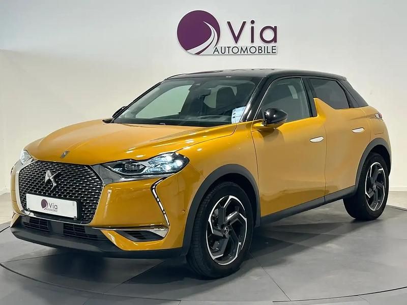 Orange Utilisé 2019 DS Automobiles DS3 Crossback Grand Chic SUV | 12 990 € (Bon prix) - Image 1/4
