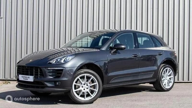 Noir Occasion 2018 Porsche Macan SUV | 46 900 € (Prix assez cher) - Image 1/4