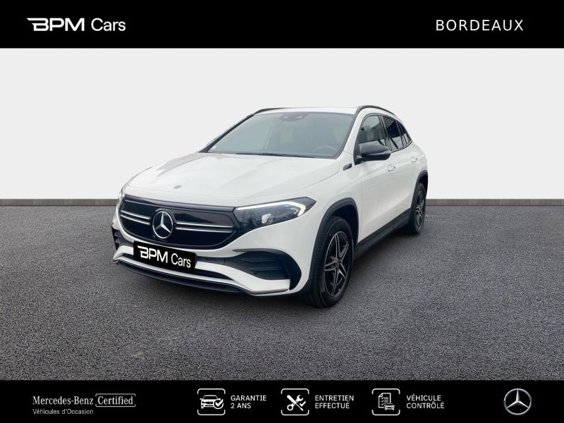 Blanc Utilisé 2021 Mercedes EQA250 AMG line SUV | 31 490 € (Prix juste) - Image 1/3