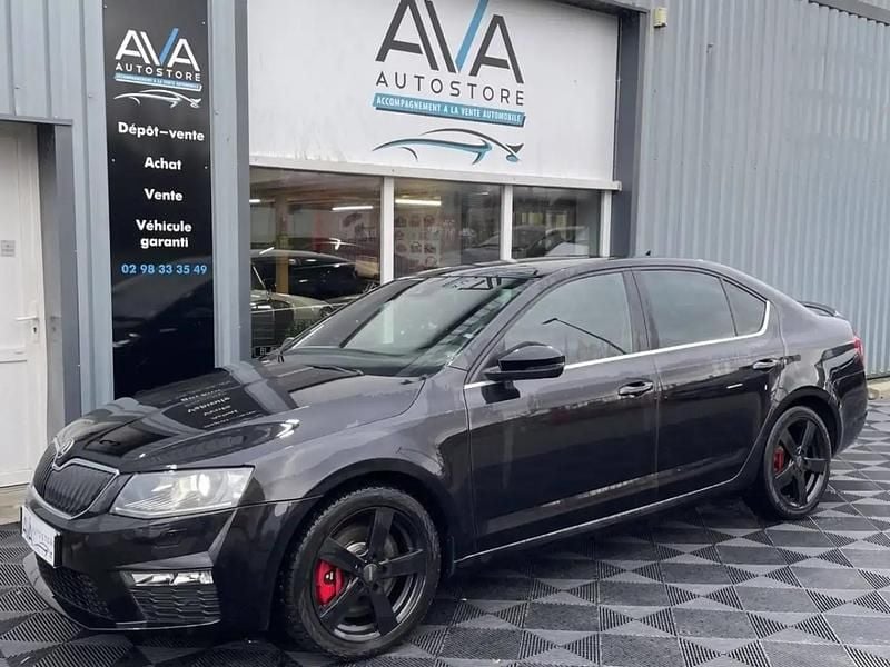 Occasion Skoda Octavia RS 220 ch (161 kW) 2015 Noir Citadine