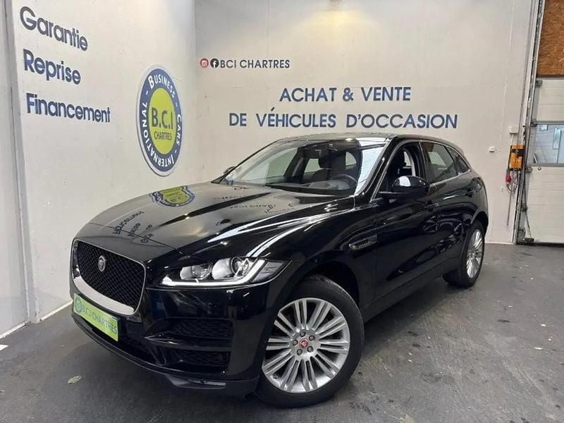 Noir Utilisé 2016 Jaguar F-Pace Portfolio SUV | 32 990 € (Super prix) - Image 1/4