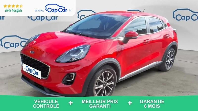 Rouge Utilisé 2020 Ford Puma Titanium SUV | 14 490 € (Bon prix) - Image 1/4