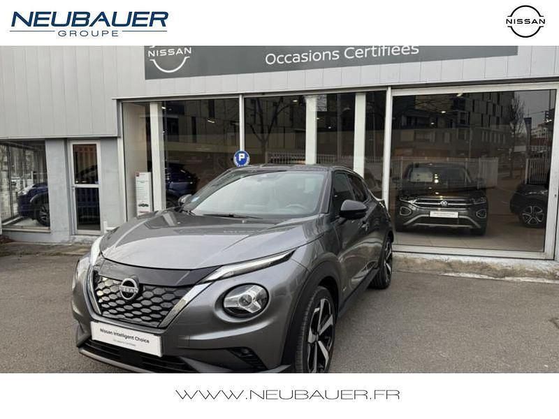 Gris squale métallisé Utilisé 2024 Nissan Juke Tekna SUV | 24 890 € (Prix juste) - Image 1/4