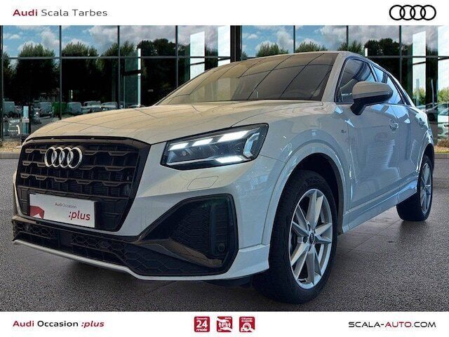 Blanc glacier métallisé Utilisé 2024 Audi Q2 Advanced Plus SUV | 35 990 € (Prix cher) - Image 1/4