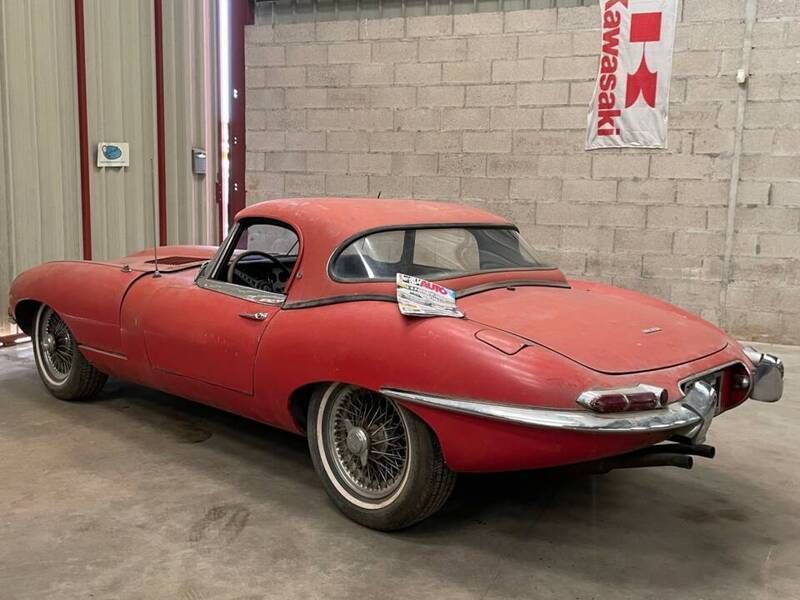 Occasion Jaguar E-Type 269 ch (197 kW) 1961 Rouge Cabriolet