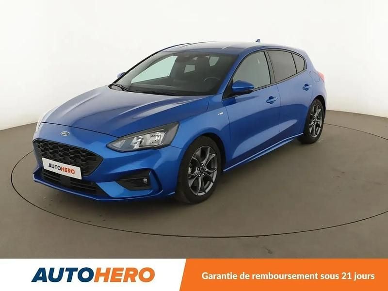 Bleu Utilisé 2019 Ford Focus ST-Line Berline | 15 690 € (Prix juste) - Image 1/2