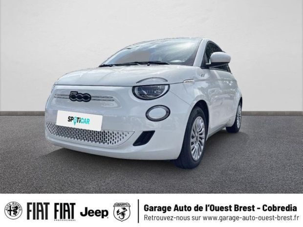 Blanc Utilisé 2022 Fiat 500e Action Citadine | 11 490 € (Bon prix) - Image 1/4
