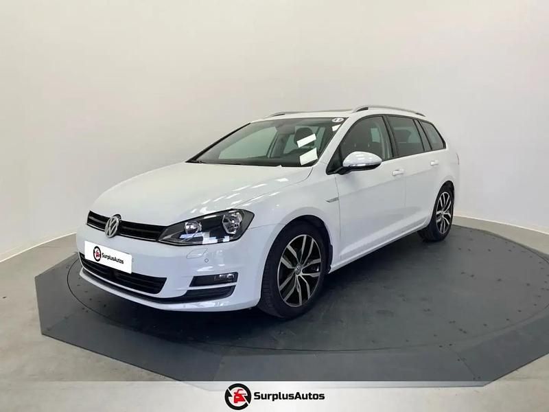 Blanc Utilisé 2015 VW Golf VII Cup Break | 11 890 € (Prix juste) - Image 1/4