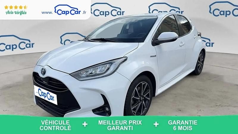 Occasion Toyota Yaris Hybrid Design 92 ch (67 kW) 2021 Blanc Citadine