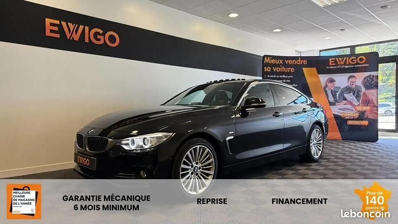 Noir Utilisé 2014 BMW 420 Gran Coupé Luxury Line Coupé | 17 290 € (Prix juste) - Image 1/4