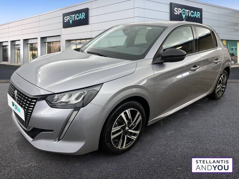 Gris Utilisé 2023 Peugeot 208 Allure Citadine | 14 990 € (Prix juste) - Image 1/3