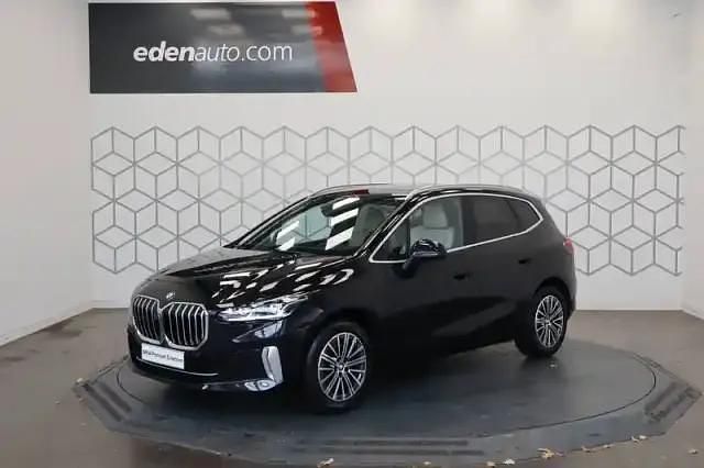 Saphirschwarz métallisé Utilisé 2022 BMW 218 Luxury Line Break | 32 590 € (Prix juste) - Image 1/4