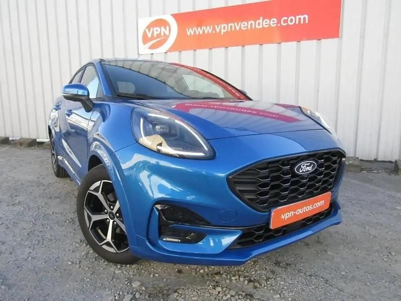 Nouvelle Ford Puma ST-Line 128 ch (94 kW) 2025 Bleu SUV
