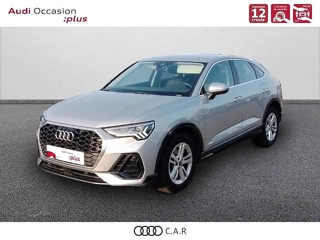 Argent fleuret métallisé Utilisé 2023 Audi Q3 Sportback SUV | 35 990 € (Super prix) - Image 1/4